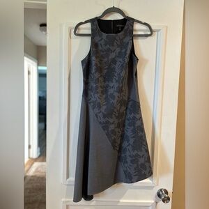 Banana Republic Charcoal Asymmetrical Dress